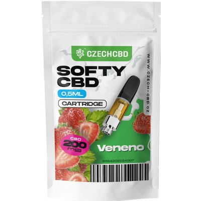 Czech CBD Softy CBD cartridge Veneno 0,5 ml