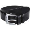 Kožený opasok so sponou RSA čierny Veľkosť: 130