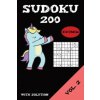 Sudoku 200 Extrem With Solution Vol. 2: Puzzle puzzle booklet, 9x9, 2 puzzles per page