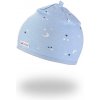 LITTLE ANGEL Čiapka podšitá BIO Outlast® 1 | 36-38 cm sv.modrá hviezdičky/sv.modrá 900d601126u02