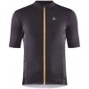 Cyklistický dres CRAFT CORE Essence R sivý S