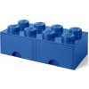 LEGO® 4006 Úložný box 8 so šuflíkom Blue
