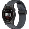Remienok Safe Wristband tmavosivý pre Garmin Epix Pro 42mm