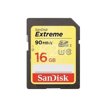 SanDisk Extreme SDHC 16GB UHS-I U3 SDSDXNE-016G-GNCIN