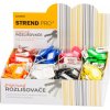 Rozlišovač Strend Pro, popisný prívesok na kľúče, mix farieb, Sellbox 200 ks