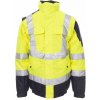 Payper INTERSTATE Zimná reflexná bunda žltá/tmavomodrá 3XL