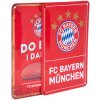Kovová tabuľa sada 2 ks Red FC Bayern München