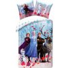 Javoli Posteľná bielizeň 140 x 200 cm / 70 x 90 cm bavlna - Frozen / Ľadové kráľovstvo - jeseň
