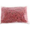 Gumičky Office Products 100mm 1kg červené