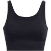 Under Armour Meridian Fitted Crop Tank BLK