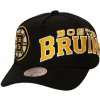 Mitchell & Ness Pánská kšiltovka Boston Bruins NHL Busted Pro Snapback