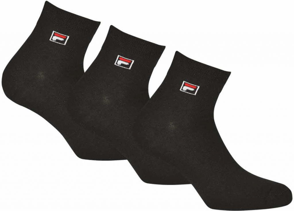Fila 3Pack ponožky F9303-200 čierné od 7,19 € - Heureka.sk
