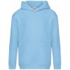 Fruit of the Loom Detská mikina s kapucňou 62-037-0 Sky Blue 140