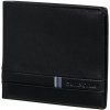 Pánska kožená peňaženka Samsonite - Flagged SLG 001 Billfold S 6Cc + 2 Comp. [139945] - 09 Black (SA)