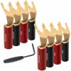 Audioquest SureGrip 100 spade gold (set 8 ks) - vidličky zlaté