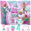 Mattel Barbie Cutie Reveal adventný kalendár s bábikou 2024 24 prekvapení HJX76