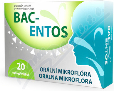 BAC-ENTOS orální mikroflóra 20 tabliet