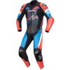 jednodílná kombinéza GP FORCE HONDA kolekce, TECH-AIR 5 kompatibilní, ALPINESTARS (černá/červená fluo/modrá/bílá, vel. 50)