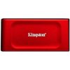 Kingston XS1000 1TB červená / Externý SSD / USB 3.2 Gen 2 / 5y (SXS1000R/1000G)