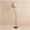 Asir Stojacia lampa AYD 1xE27/40W/230V čierna/béžová AS2901 + záruka 3 roky zadarmo + záruka 3 roky zadarmo