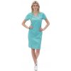 Perlička® Zdravotnícke šaty Ivka SATTÉ Svetlý tyrkys Veľkosť: 46, Farba: Svetlý tyrkys
