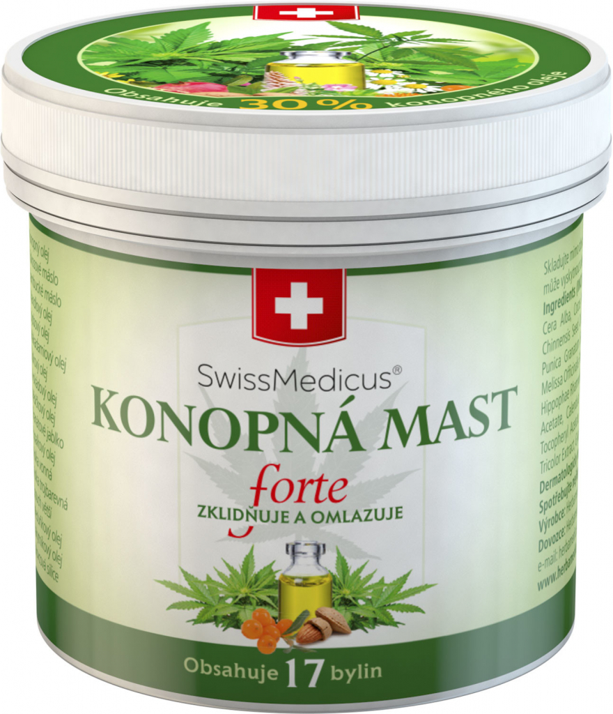 Herbamedicus konopná masť Forte 125 ml