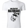 T-ričko MATURANT 2020 pánske tričko Farba trička: Biela, Farba potlače: Čierna, Veľkosť: 4XL