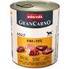 Animonda Gran Carno Adult hovädzie & morka 800 g