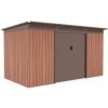 Zahradní domek G21 GRAH 700 - 340 x 206 cm, hnědý