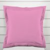 Biante Bavlnená obliečka na vankúš s lemom Moni MO-068 Sýto ružová 60 x 60 cm