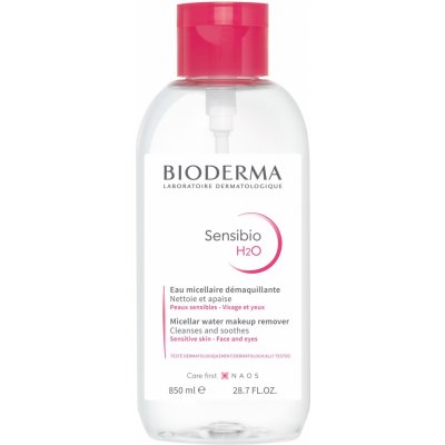 Bioderma Sensibio H2O micelárna voda pre citlivú pleť pumpa 850 ml