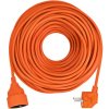 Solight predlžovací prívod - spojka, 1 zásuvka, 40 m, 3 x 1,5mm2, oranžová