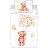Jerry Fabrics Obliečky do postieľky Macko Cute baby 100x135, 40x60 cm