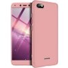 Plastový obal s tvrdeným sklom pre Xiaomi Redmi 8 farba Ružová XR8POTSP