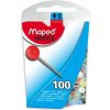 MAPED farebné špendlíky 100ks 1 balenie