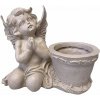Prodex Kľačiaci anjel s kvetináčom 27 × 22 cm PRODEX A00861