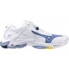 Pánska halová obuv Mizuno Wave Lightning Z8 White/Bellwether Blue EUR 43