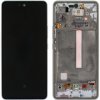 Samsung Galaxy A53 5G (SM-A536B) LCD displej + dotyková plocha + rám biela - originál