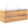 Spodná skrinka Vario Trim 120 s umývadlom dub-dub
