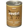 Louie Dog konz. Hovädzie s ryžou a prebiotikami 400g