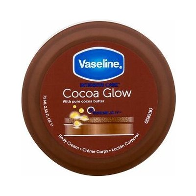 Vaseline Intensive Care Cocoa Glow hydratační tělový krém 75 ml unisex