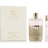 Gucci Guilty Pour Femme Eau de Parfum Darčeková sada dámska parfumovaná voda 90 ml a miniaturka dámska parfumovaná voda 10 ml