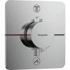 Sprchová a vaňová batéria Hansgrohe ShowerSelect Comfort Q bez podomietkového telesa chróm 15583000