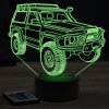 Beling 3D lampa,nissan patrol Y60, 7 farebná Y20
