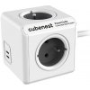 AppleMix CUBENEST PowerCube Extended USB PD 35W, 2x USB-C, 1,5 m kábel - biely