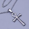 Prívesok Nílsky kríž s retiazkou z chirurgickej ocele 55 cm šírka 2 mm