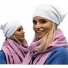 Fashionweek Dámska čiapka BEANIA šmoulinka ZIZI-P2 Farba: Biela