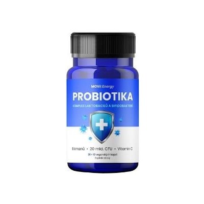 Probiotiká - komplex laktobacilov a bifidobaktérií MOVit Energy 30+10 cps