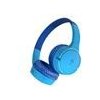 Belkin SOUNDFORM™ Mini - Wireless On-Ear Headphones for Kids - dětská bezdrátová sluchátka, modrá