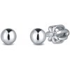 Olivie Strieborné 4mm náušnice GULIČKY 8371 Ag 925; ≤0,9 g.